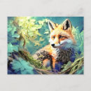 Suche nach red fox postkarten Wald