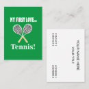 Suche nach tennistrainer visitenkarten Sport