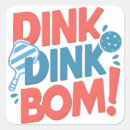 Suche nach dink aufkleber Pickleball spieler