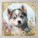 Suche nach husky poster Niedlich