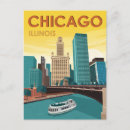 Suche nach chicago postkarten Illustration