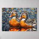 Suche nach mandarin poster Vogelvogel