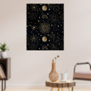 Suche nach sonne und mond poster Mandala