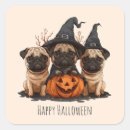 Suche nach halloween mops aufkleber Tricksen oder behandeln
