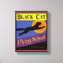 Suche nach schwarze katzen leinwandbilder Retro