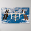 Suche nach raumstationen poster Astronauten