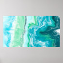 Suche nach fließendes wasser poster Blau
