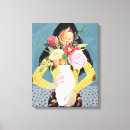 Suche nach vase leinwandbilder Frau