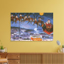 Suche nach schlitten leinwandbilder Santa claus