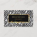 Suche nach zebra print visitenkarten Modern
