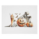Suche nach halloween skelett poster Fledermäuse