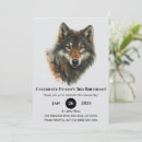 Suche nach wilder wolf einladungen Tier