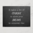 Suche nach wenn ich nur mut hatte postkarten Inspirierend