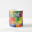 Suche nach liebe in den regenbogenfarben tassen Liebe ist liebe