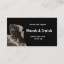 Suche nach mineralien visitenkarten Jede person