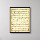 Suche nach musiknoten leinwandbilder Antikes notenblatt