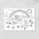 Suche nach kinder visitenkarten Einhorn