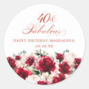 Suche nach geburtstag 40 aufkleber Jede person