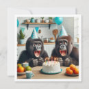 Suche nach lustiger gorilla einladungen Affe