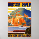 Suche nach hudson river poster Vintag