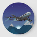 Suche nach flugzeug wanduhren Blau