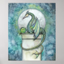 Suche nach grüner drache poster Illustration