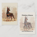 Suche nach dobermann visitenkarten Haustiere