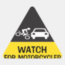 Suche nach gefahren aufkleber Motorrad