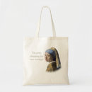 Suche nach vermeer tote bags Mädchen