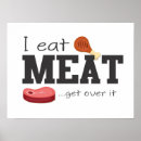 Suche nach fleisch poster Nahrung