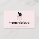Suche nach niedliche französische bulldogge visitenkarten Welpe