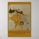 Suche nach goldener hund poster Illustration