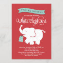 Suche nach white elephant einladungen Feiertag