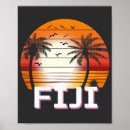 Suche nach fiji poster Vintag