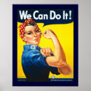 Suche nach rosie the riveter poster Vintag