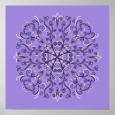 Suche nach lila mandala poster Schneeflocke
