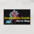 Suche nach zombie visitenkarten Horror