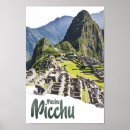 Suche nach peru reise poster Vintag