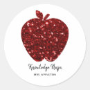 Suche nach apfel für den lehrer aufkleber Lehrerin