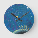 Suche nach der mond und die sterne wanduhren Kosmos