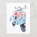 Suche nach vintager roller postkarten Blau