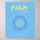 Suche nach florida druck poster Blau