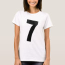 Suche nach glückszahlen tshirts Sieben
