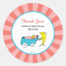 Suche nach baby shower thank you aufkleber Pink