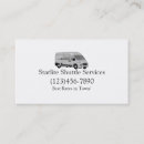 Suche nach shuttle visitenkarten Fahrer