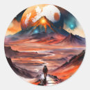 Suche nach roter planet aufkleber Mars