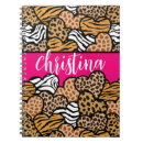 Suche nach animal print kleine notizbücher Mädchenhaft