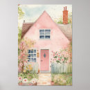 Suche nach rosa haus poster Niedlich