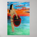 Suche nach sie hatten mich am paddel poster Sonnenuntergang