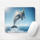 Suche nach springende fische mousepads Wasser
